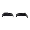 4pcs Caravan Awning Rail/Side Skirt End Cap Set Black Plastic RV Sunshade Guide Rail End Cover Motorhome Accessories Cover Cap
