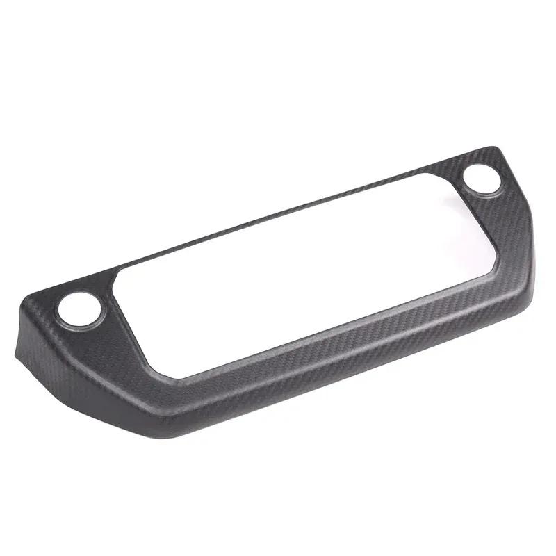 

For Land Rover Defender 90 110 130 20-25 Real Carbon Fiber Car Center Console Air Conditioning Mode Button Cover Car Accessories