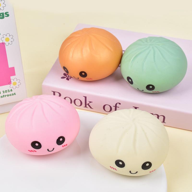 Simulated Char Siu Bao Squishy Toy Slow Rising Fake Food Stress Relief Emotional Plush Baozi