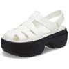 Crocs Stomp Fisherman Sandal Chalk Men Tenisky bílé 209938-0WV