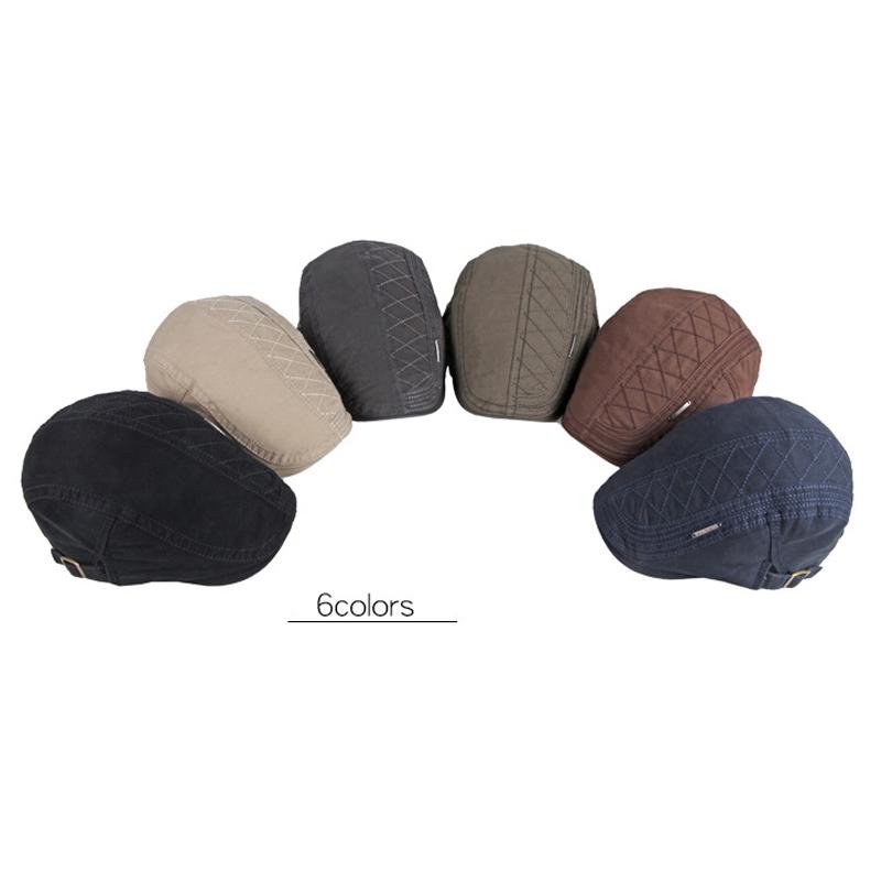 Newsboy Caps for Men Cotton Thin Beret British Retro Casual Flat Caps Women Gatsby Painter Cap Driver Ivy Hat Gorro Hombre Boina