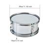 11" Snare Drum, Portable with Practice Gloves, Music Drum Percussion Instrument Musical Instrument for Boys Kids Adults Teens