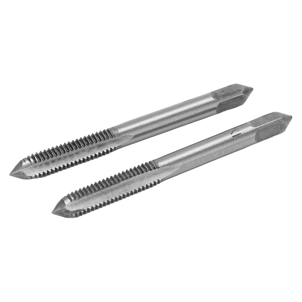 2PcsCelsiusSet   Machine Tap High Speed Steel 3 Straight Flutes Screw Thread Tapping Tool