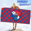 Gil Vicente FC Print Beach Towel, Large Soft Quick Dry Towel for Beach Camping Swimming