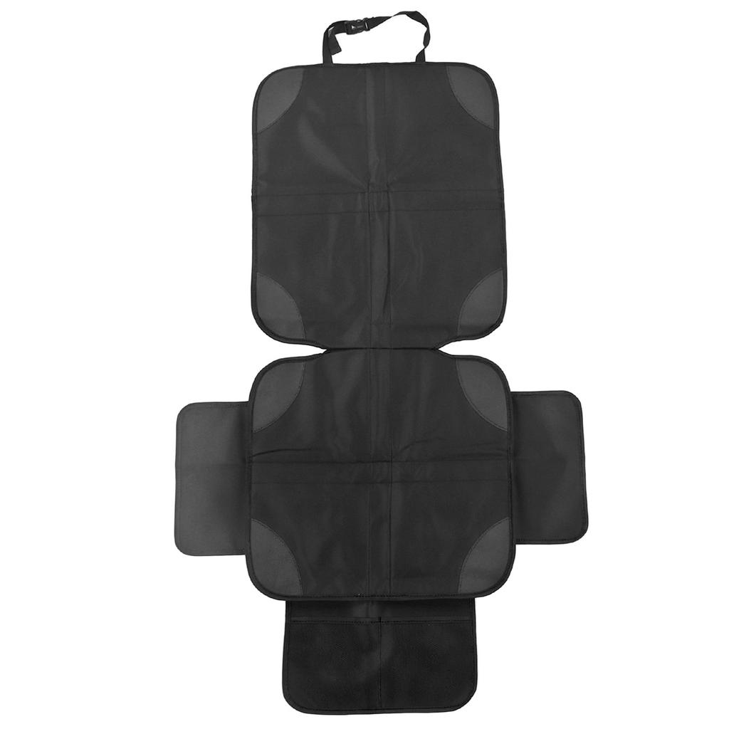 Childen Car Seat Protector Kid Baby Wear Resistant Car Seat Protector with Mesh Storage Pockets