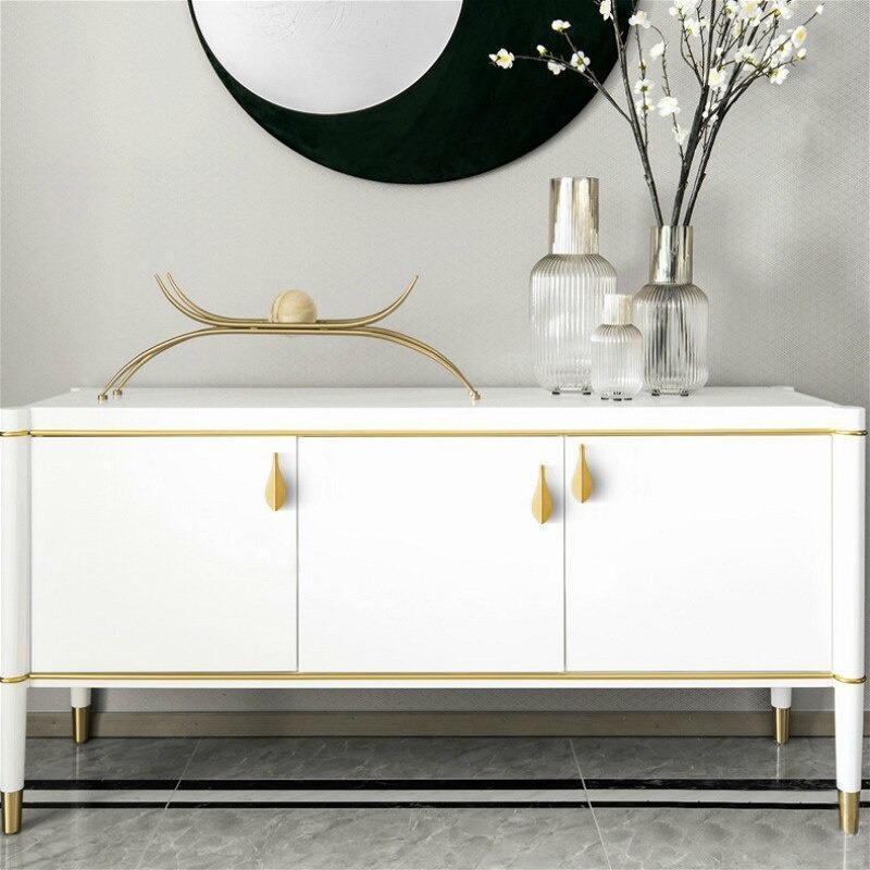 1Pcs Household Tools Leaf Shaped Handles for Furniture Cabinet Knobs Handles Kitchen Handles Drawer Knobs Accessories Supplies