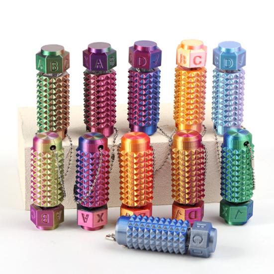 Little Ouchies Pain Fidget Toy Pain Stim Fidget Sensory Toy for Adults Teens 3D Printed Spiky Grippie Keychain for Stress Anxiety Relief