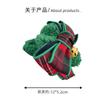 Christmas Creative Gifts Bell Bow Plush Grip Clip Autumn and Winter Large Shark Fashion Headwear Accessories Women Fashion Gifts