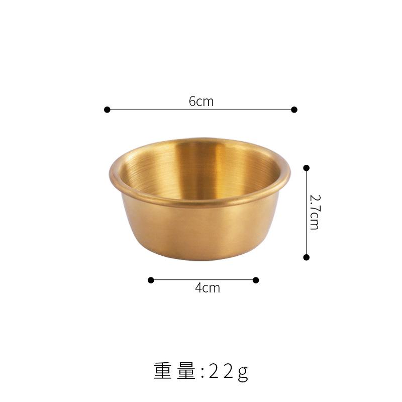

304 Нержавеющая сталь Соусница Томатная соусница Вестерн Стэйк Черный перец Диппинг Блюдо Кимчи