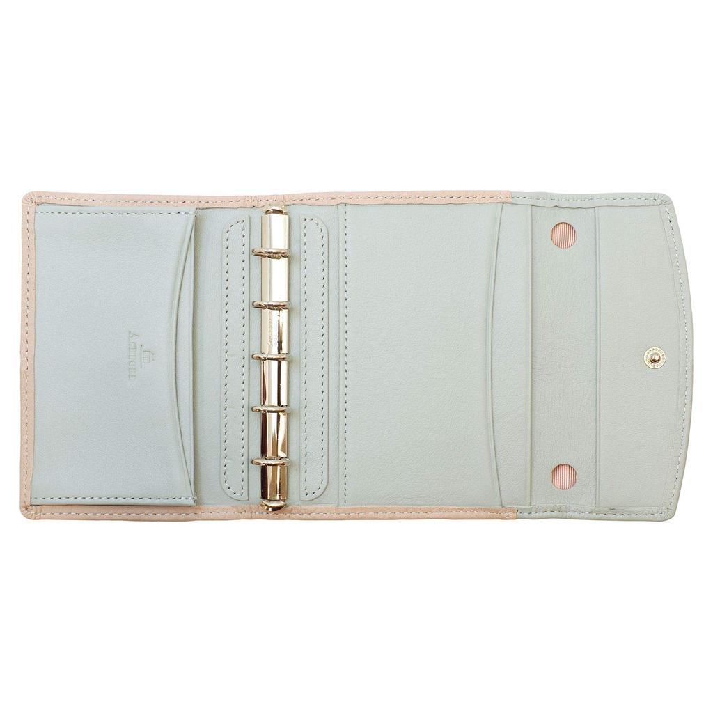 Ashford System Notebook Mini Size Modern Grace Flap Ring Diameter 13mm 20 5-Hole [Venus Lake]