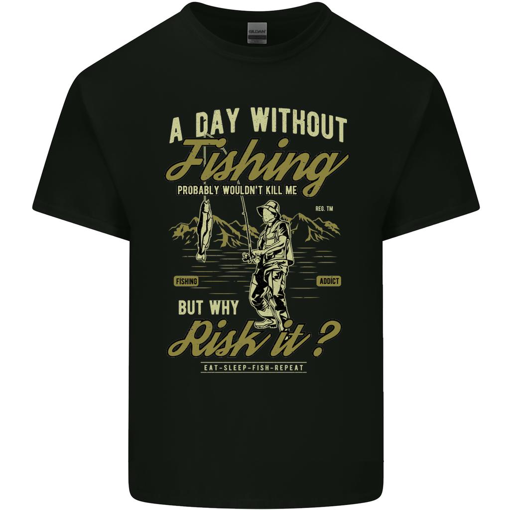 A Day Without Fishing Funny FisherUnisex Unisexs Light Cotton TShirt