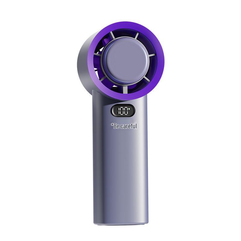 M57 Handheld High-Speed Cooling Fan with USB Charging and 100-Speed Turbine Cooling Ice Pack Fan