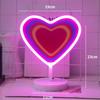 LED Cloud & Star Neon Night Light – Cute Decorative Atmosphere Lamp