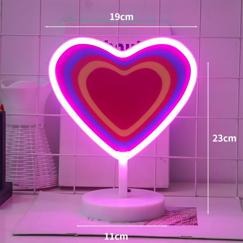 LED Cloud & Star Neon Night Light – Cute Decorative Atmosphere Lamp