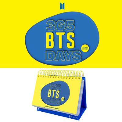 Kalendář korejských výrazů 365 BTS DAYS Global Edition
