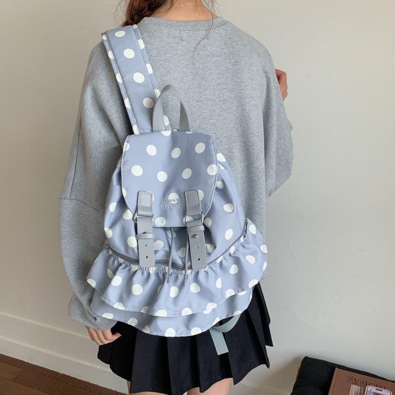 Niedlicher und süßer Rucksack im College-Stil für Damen, neue lässige, vielseitige Studenten-Freizeittasche, modischer Reiserucksack