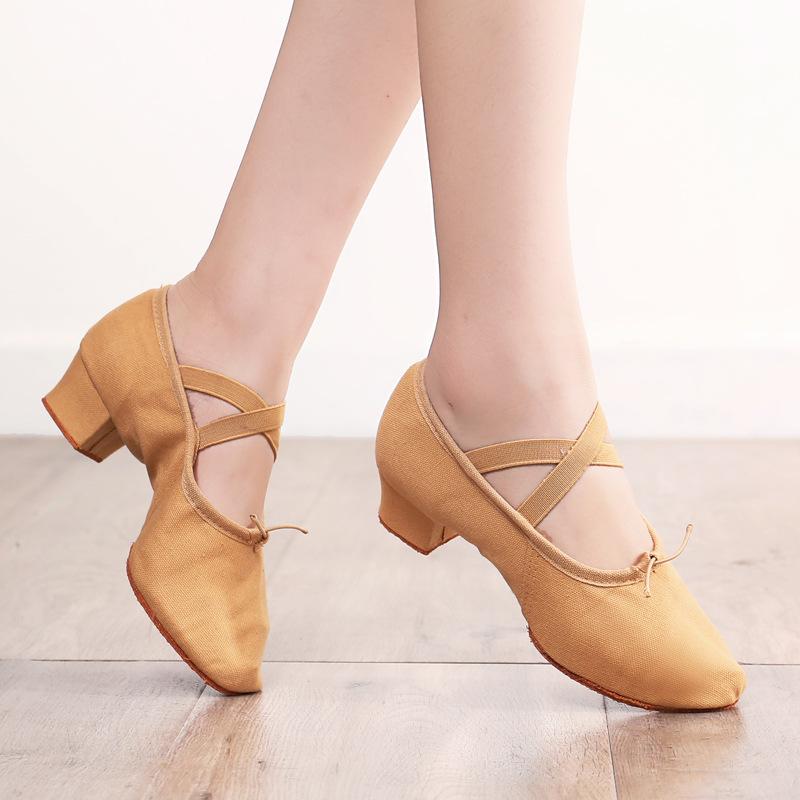 Mode Ballet Dansschoenen Dames Leraar Podium Trainingsschoenen Zachte Zool Pantoffels Meisjes Jazz Dansschoenen