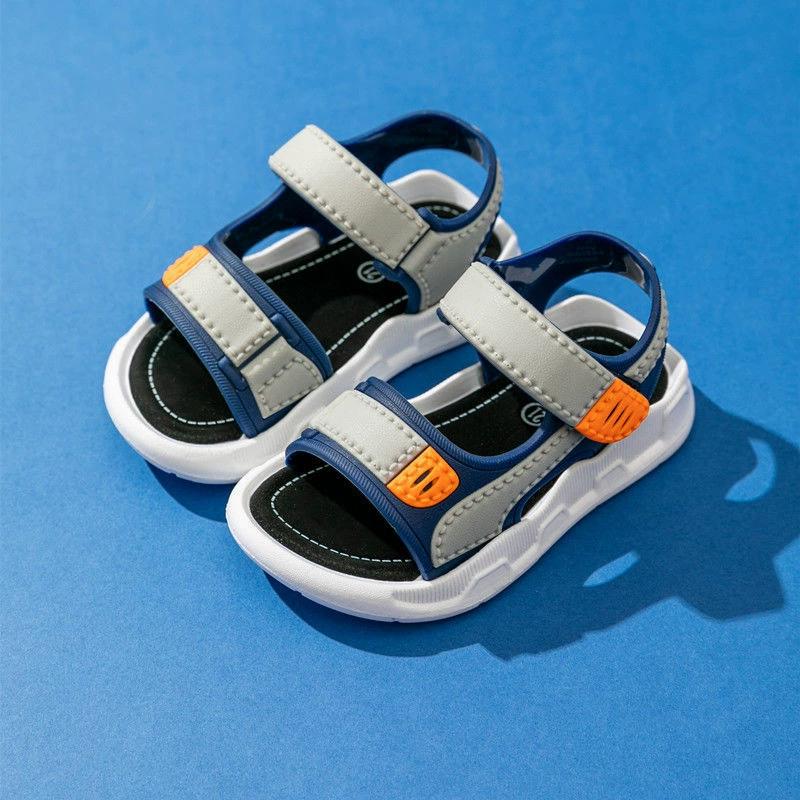 Boys' Sandals for Summer, Mid To Large Age, Boys' Soft Sole, Anti Slip, Children's Baby Shoes, Children's Beach Shoes