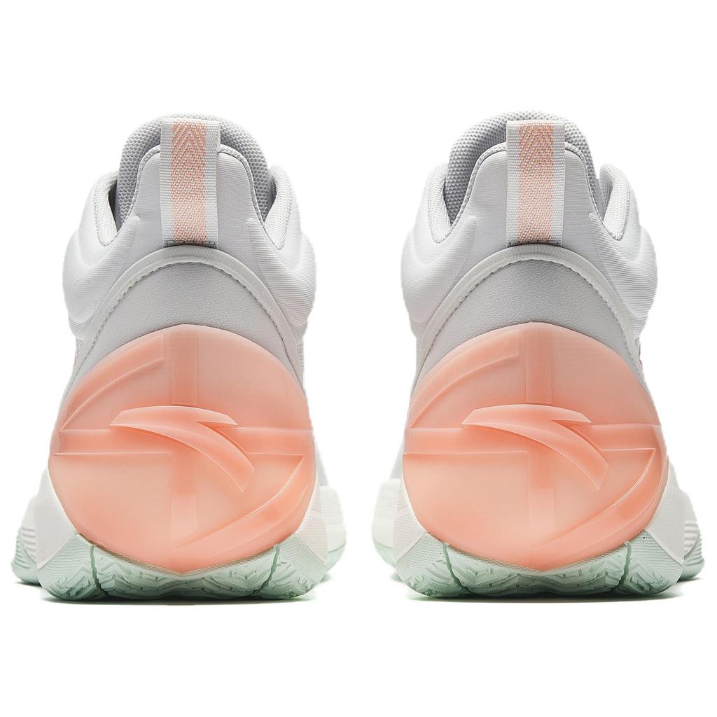 New Anta Charging BM Slip Resistant And Abrasion Resistant Grip High Top Basketball Shoes Men's Sand Grain Gray 912531604Q-2