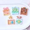 Cute Chicken Cartoon Resin Accessories: Phone Case, Hair Clip, Jewelry DIY Kit