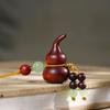 Key Charms Sandalwood Gourd Keychain Chinese Style Gourd Car Keychain  Decoration
