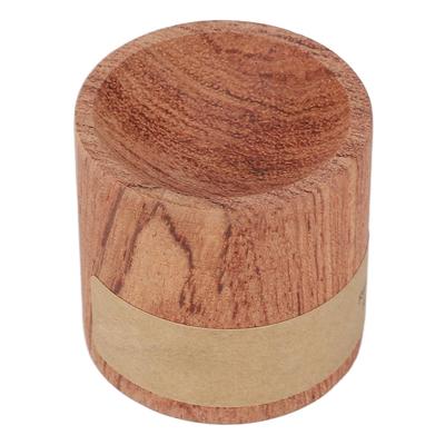 Wood Essential Oil Diffuser Home Cylindrical Aromatherapy Oil Diffuser for Workout Yoga Meditation 1.6 Inch