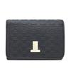 Lanvin Coleção Carteira Doce Carteira Dobrável Preta 65-6351