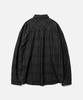VASTIC Loose Fit Rivet Check Shirt_Black
