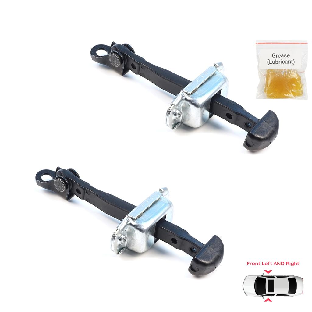 EDP1675-1 2 Pieces Front Door Hinge Brake Stop Check Assy Limiter Strap for Mitsubishi L200 Triton MK4 KA KB 2004-2018 Pajero Sport MK2 KH KG 5702A080