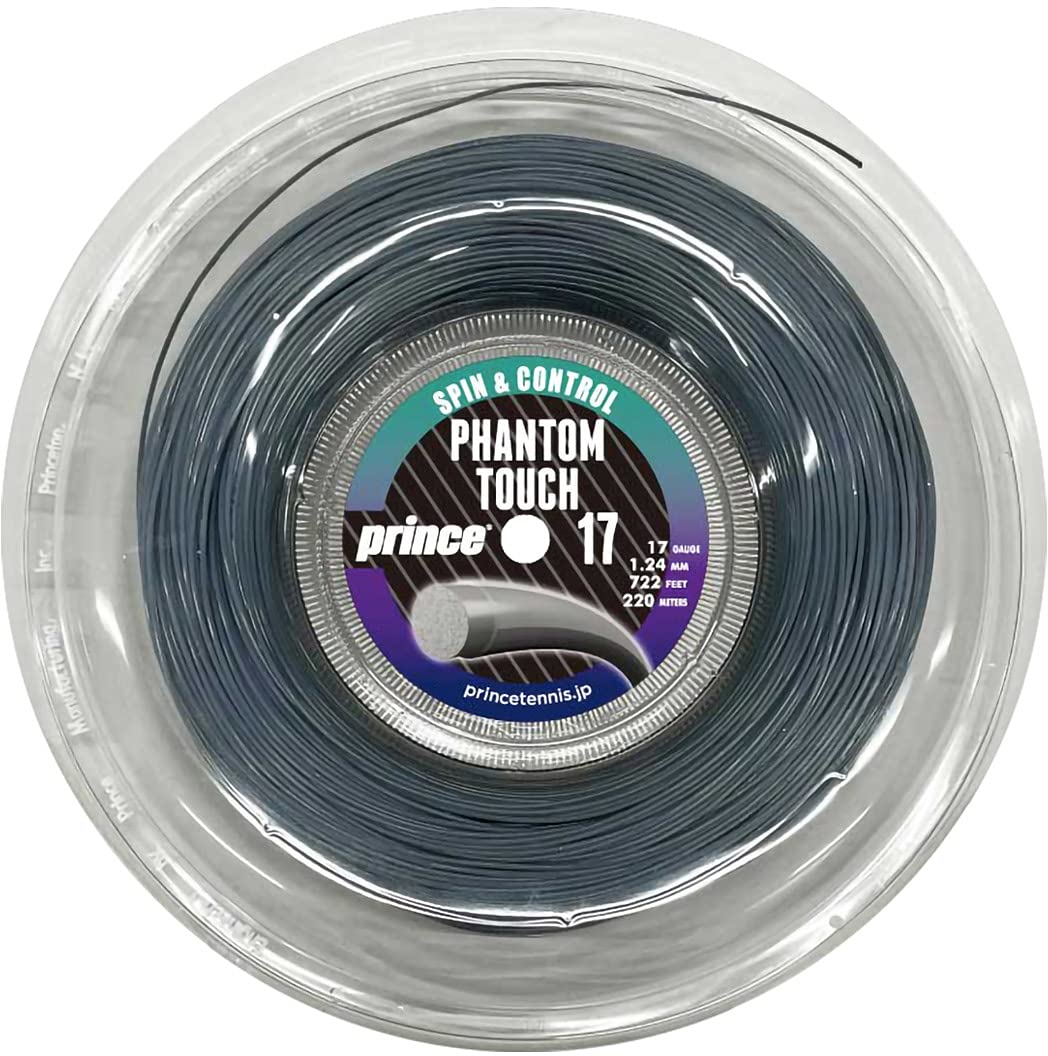 

Prince Tennis String 7JJ043 PHANTOM TOUCH 17 220m Reel Touch Graphite (Phantom 17)
