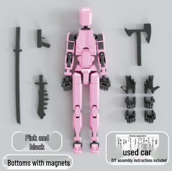 Scythe Multi-Joint Movable Doll: Inspire Children's Creativity & Imagination!