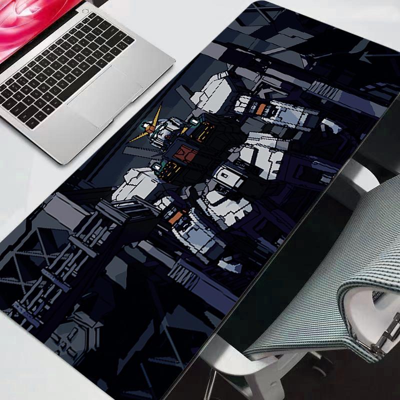

Kawaii Mobile Suit Gundam Mouse Pad Anime Cute Girl Gabinete Gamer Computer Desk Mat Keyboard Gaming Accessories Mousepad 30x60x0.2cm
