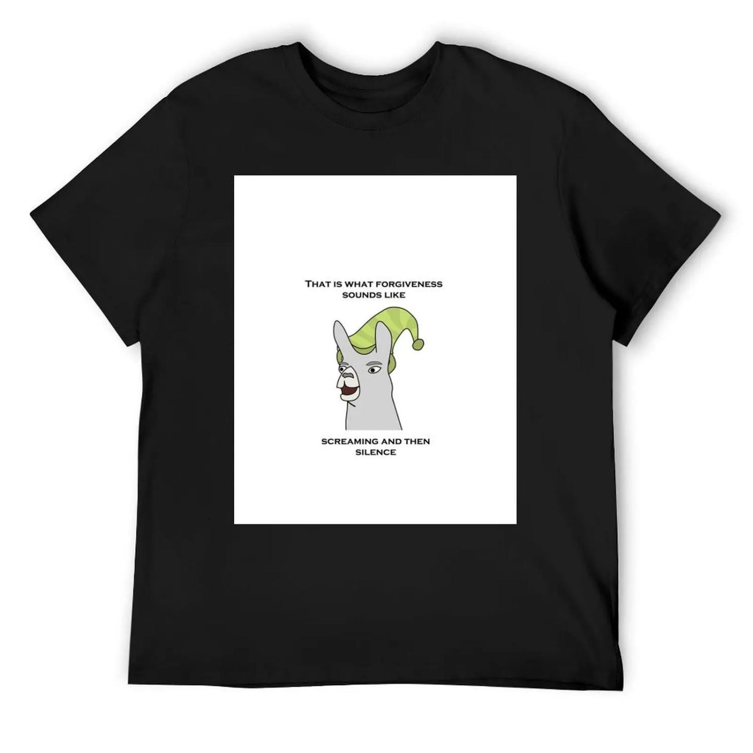 

Llamas with Hats - That is what forgiveness sounds like T-Shirt XXXXXL
