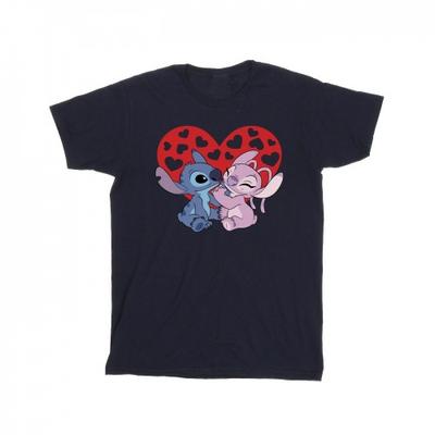 Boys Lilo & Stitch Hearts T-Shirt
