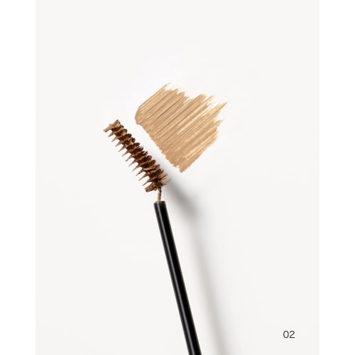 Fujiko Magiczny Kolor Brwi 02 Jasny Brąz 3g Maskara do Brwi Naturalne 3D Piękne Brwi Odporny na Rozmazywanie