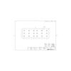 DAIDOHANT Reinforcement Hardware, Joint Fittings, 2x4 (Two-by) Support, Band Metal, Black Painted, 24F-2-BK10179001