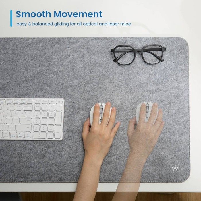 Tapis De Souris Ewent XXL EW3185 Feutre Gris