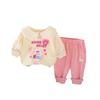 Kids Casual Long-Sleeve Set, Comfortable Daily Wear Outfits