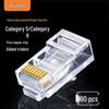 Cat 6A/5E Geschirmter RJ45 Gigabit-Netzwerkkabel-Stecker für Breitband und Telefon