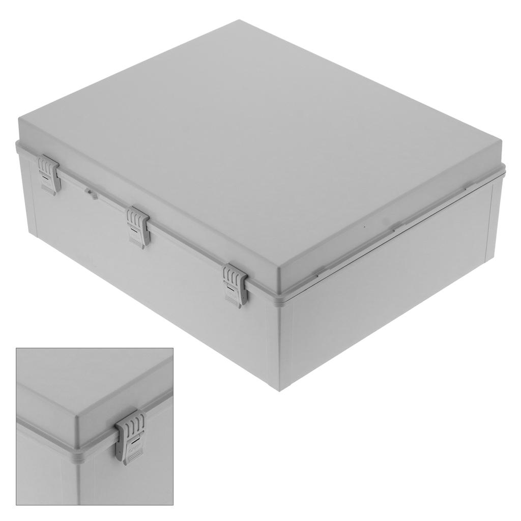 Waterproof Enclosure Case Durable ABS Outdoors Electrical Gray Project Box 600x500x220mm