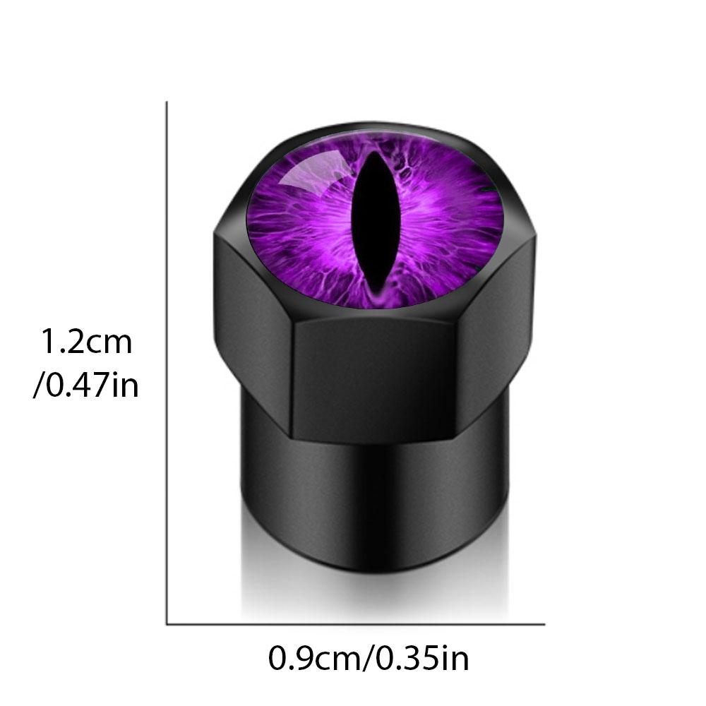 5PCS/LOT Universal DIY Car Wheel Tire Air Valve Caps Stem Car Stickers For Cars Motor Auto Accessories Decor Gift,For Eyes Shape