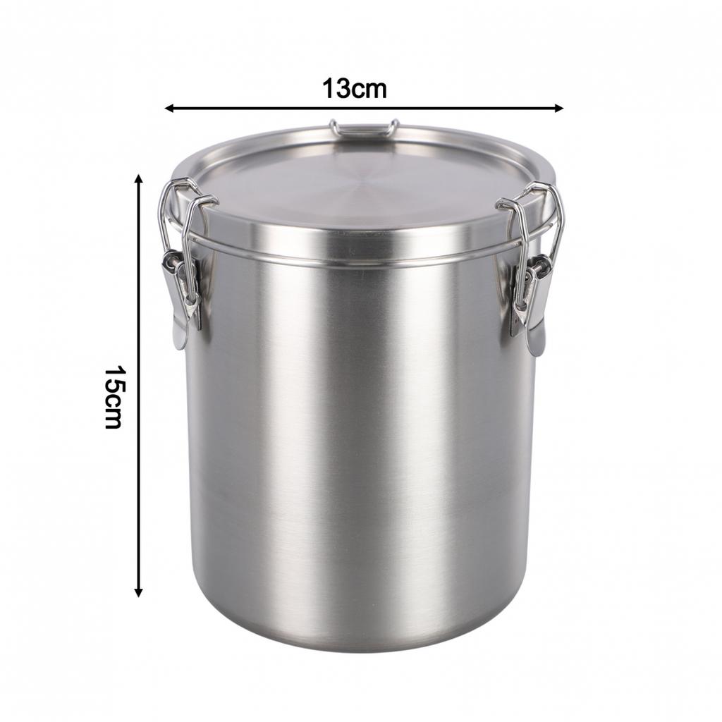Large Volume Airtight Food Canister 2500ml for Sugar and Tea Storage