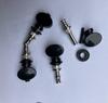 Ukulele Tuning Set of 4 Black Pegs, (11 ratio), (2L + 2R)