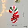 Resin Christmas Tree Hanging Pendant Gingerbread Man Christmas Decoration Xmas Tree Ornament  Xmas