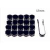 Car Shape 20Pcs Universal Rust 17 19 21mm Tire Nut Bolt Protection Cap for Mercedes Benz ML63 M-Class Ener-G-Force ML500 ML350 Stem Caps1