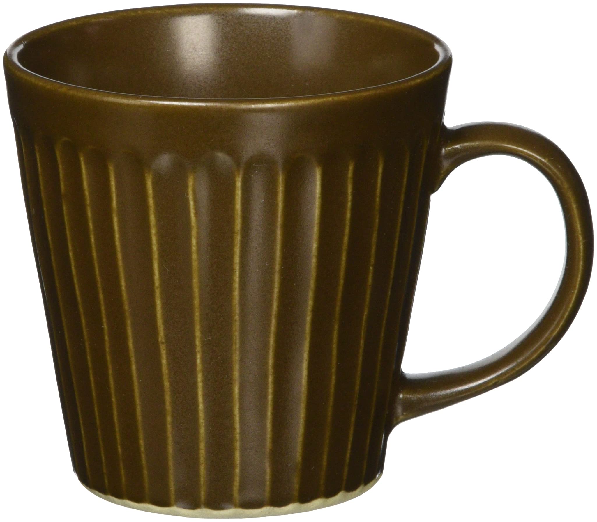 

Mashiko Ware Mug Brown SHINOGI TS-10
