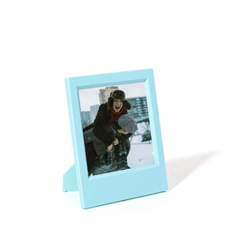 Reusable Resin Picture Frame 5Inch Vertical Or Horizontal Display Minimalists Photo Holder Frame For Gift And Room Decors