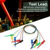 5Pcs Colorful Multimeter Electrical Test Dual SMD IC Silicone   Test Clip Hook