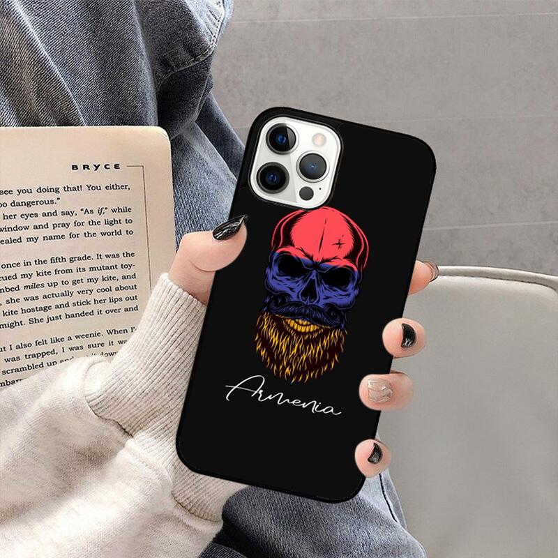 Armenien Armenische Flagge Handyhülle Für iPhone 17 Air 16 15 14 plus 11 12 13 Pro Max Hülle Abdeckung Schale