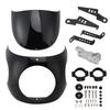 Windshield WindScreen fit for BMW R NINE T 2014-2024 Black+Black